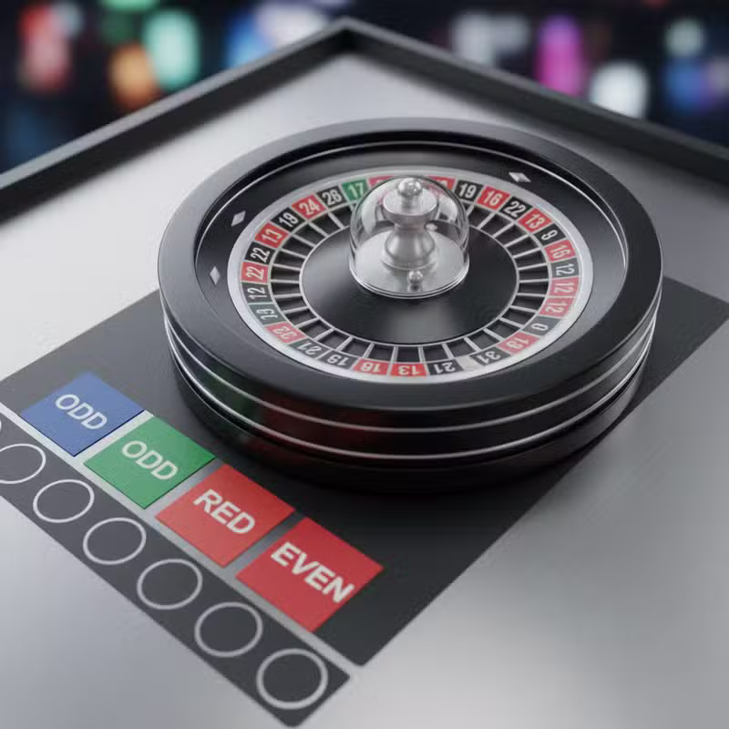Mini ruleta de 13 números