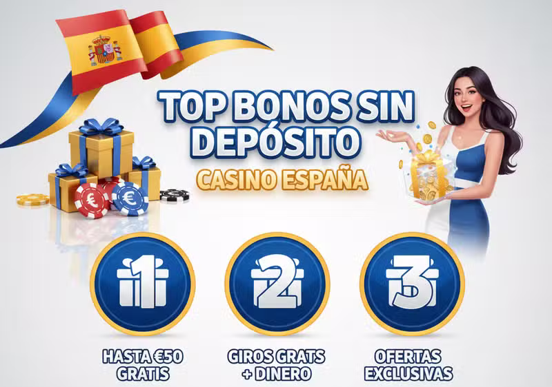 Mejores bonos sin depósito en España