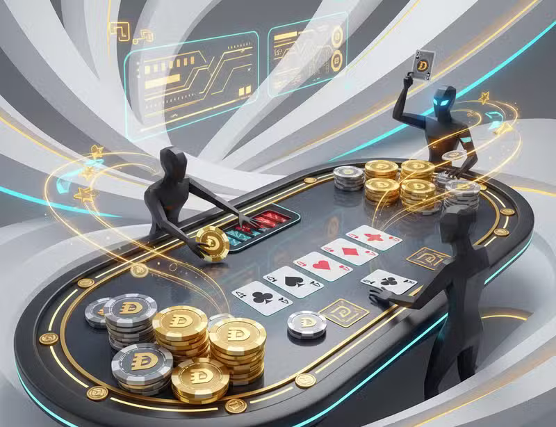 Blackjack VIP con Dogecoin