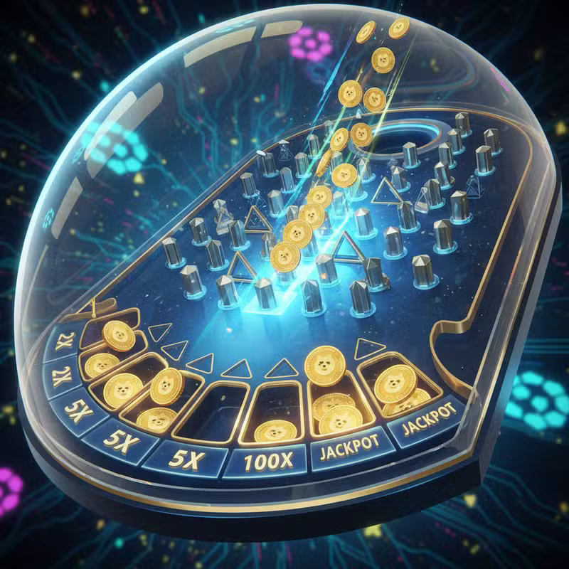 Plinko con Dogecoin