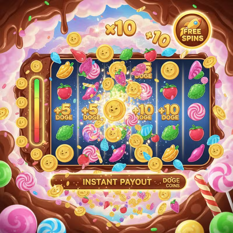 Sweet Bonanza con Dogecoin