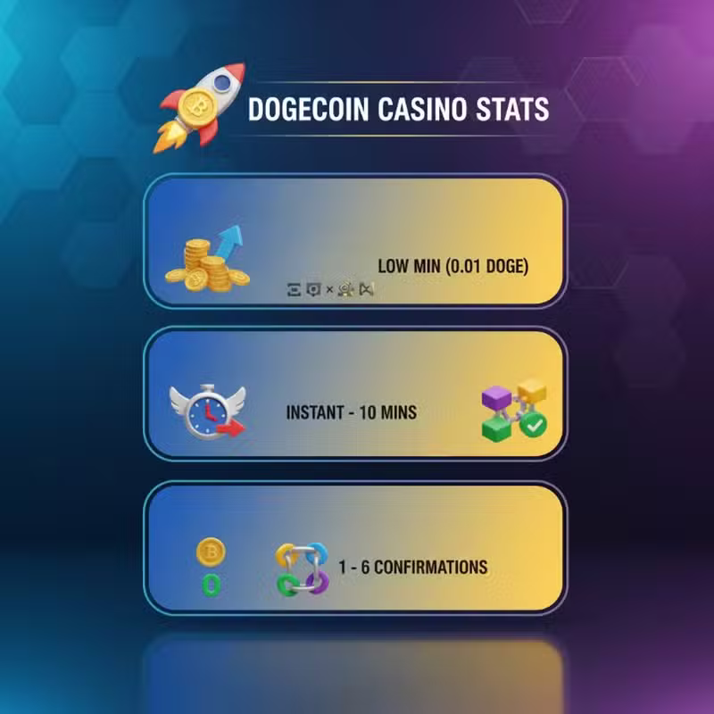 Detalles de límites, comisiones y tiempos de DOGE