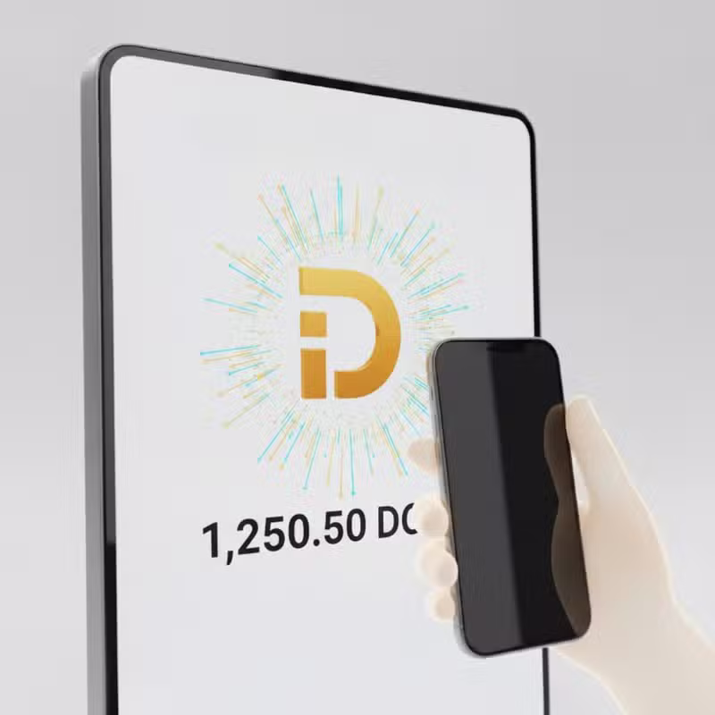 Proceso de depósito con Dogecoin
