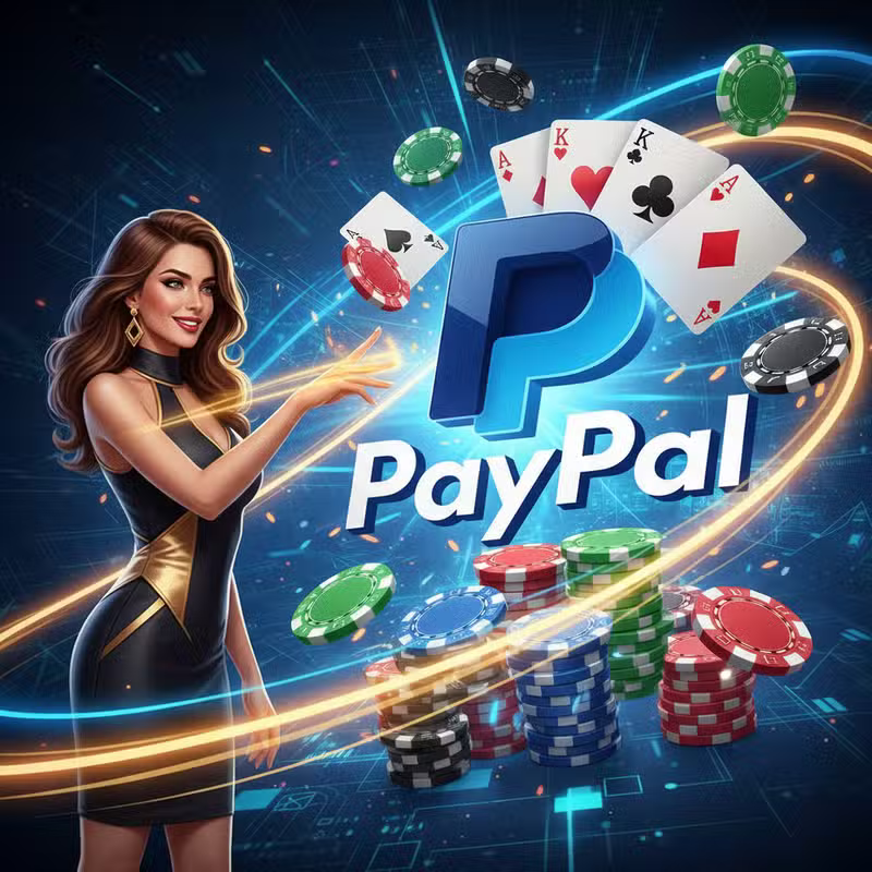 Pago rápido con PayPal en casinos online
