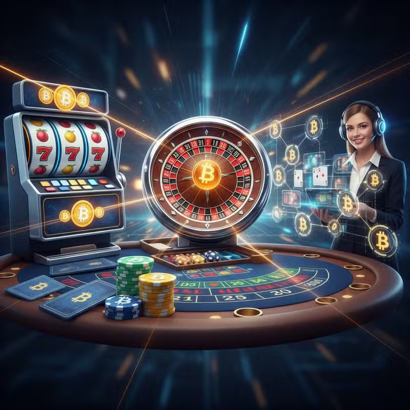 Juegos disponibles en casinos con Bitcoin