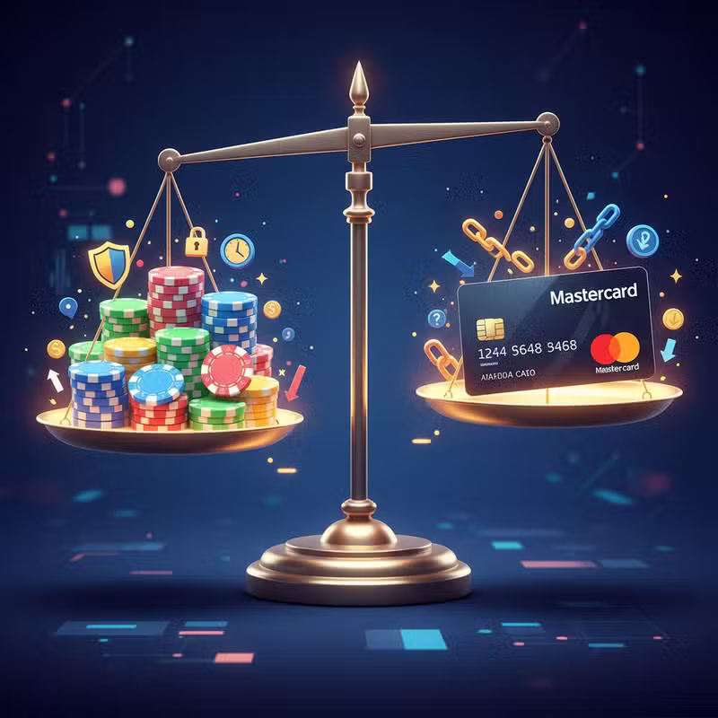 Ventajas y desventajas de Mastercard en casinos online