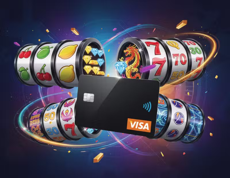 Slot machines y tarjeta Visa de Tonybet