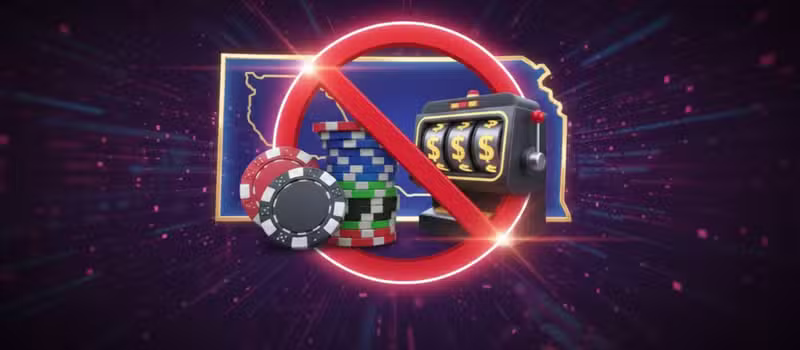 Advertencia de casinos ilegales en Kansas