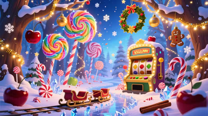 Sweet Bonanza Xmas lleno de caramelos navideños
