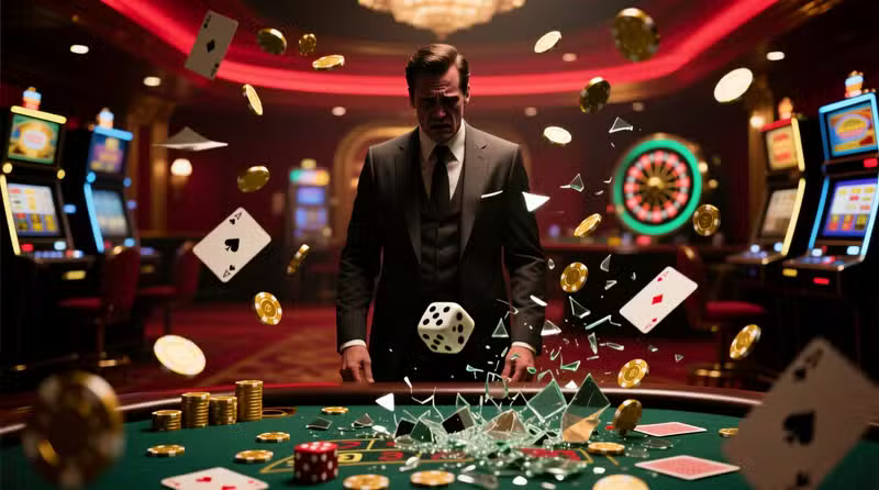 jugador tomando decisiones de apuestas
