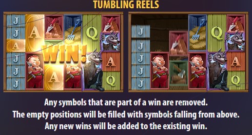 Big Bad Wolf Megaways TUMBLING REELS