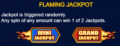 Flaming Bars Jackpot