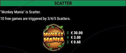 Monkey Mania SCATTER SYMBOL