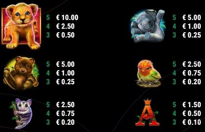 Monkey Mania SYMBOLS