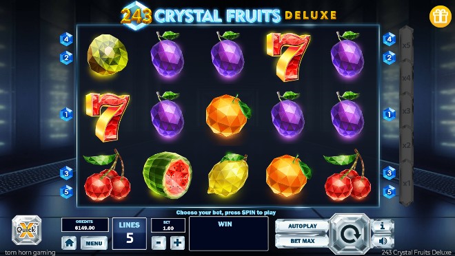 243 Crystal Fruits Deluxe theme