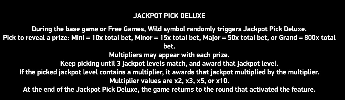 Diamond Explosion Christmas Tango Jackpot Pick Deluxe