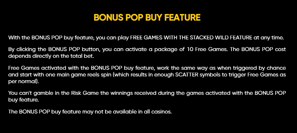 Safari Bonus Buy