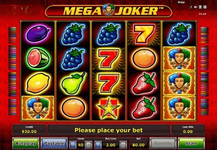 Mega Joker (Greentube) Theme and Design