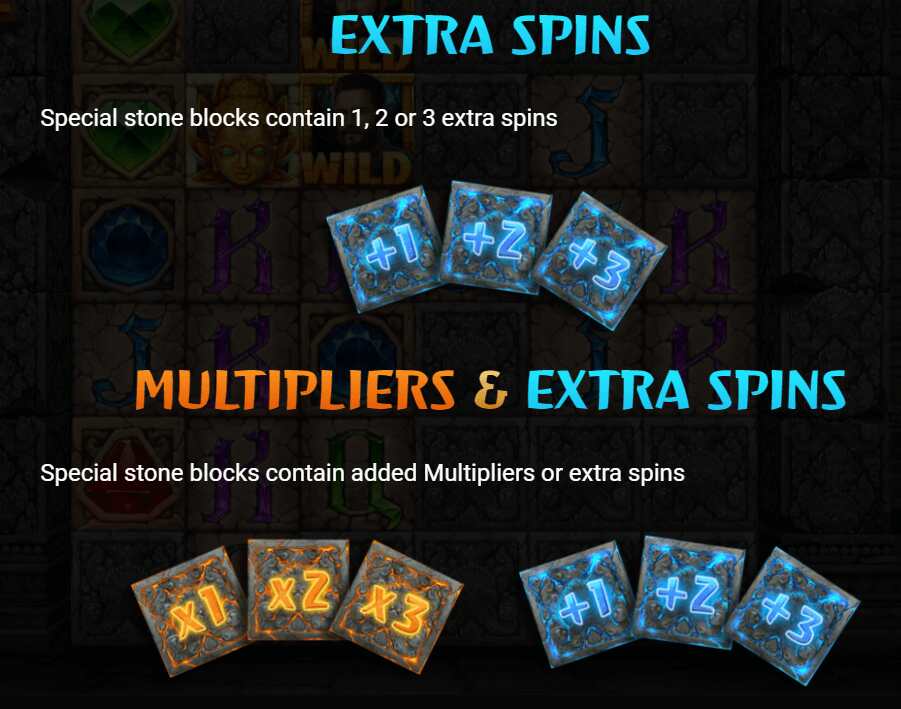 Temple Tumble Megaways The Templar Tumble Free Spins Feature