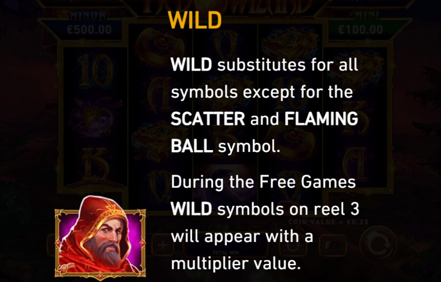 Fire Blaze Red Wizard Wild