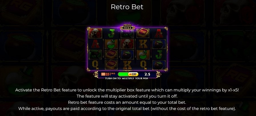 Book of Witchcraft Retro Bet