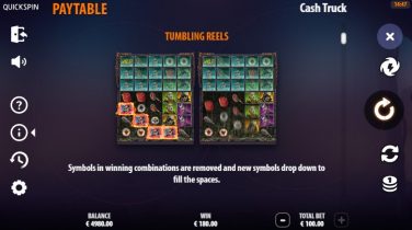 Cash Truck Tumbling Reels