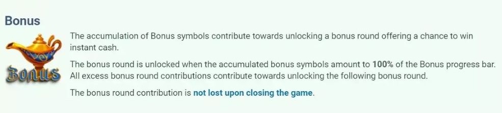 Genie’s Jewels Bonus Round