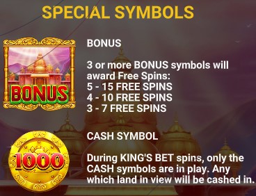 Ruby Treasures SPECIAL SYMBOLS