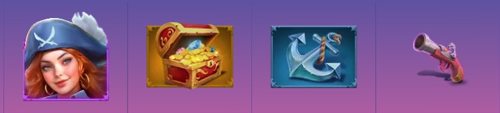 Symbols Pirate Queen 2