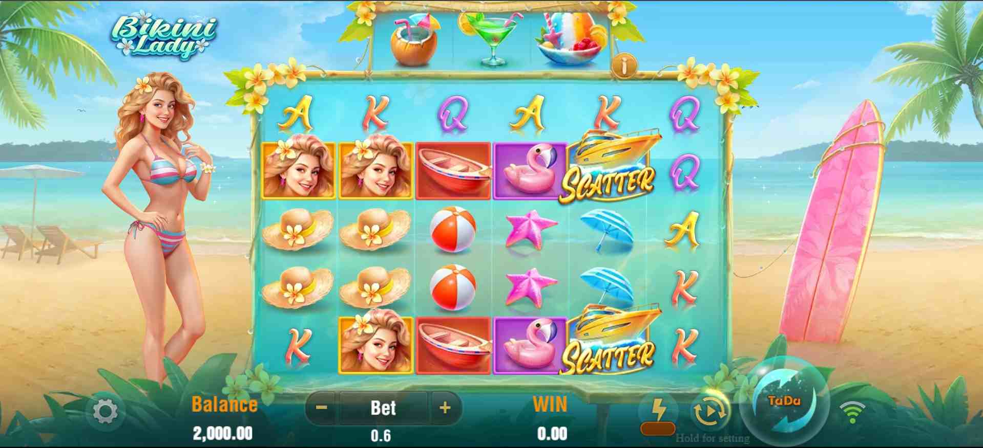 Theme and Design Bikini Lady