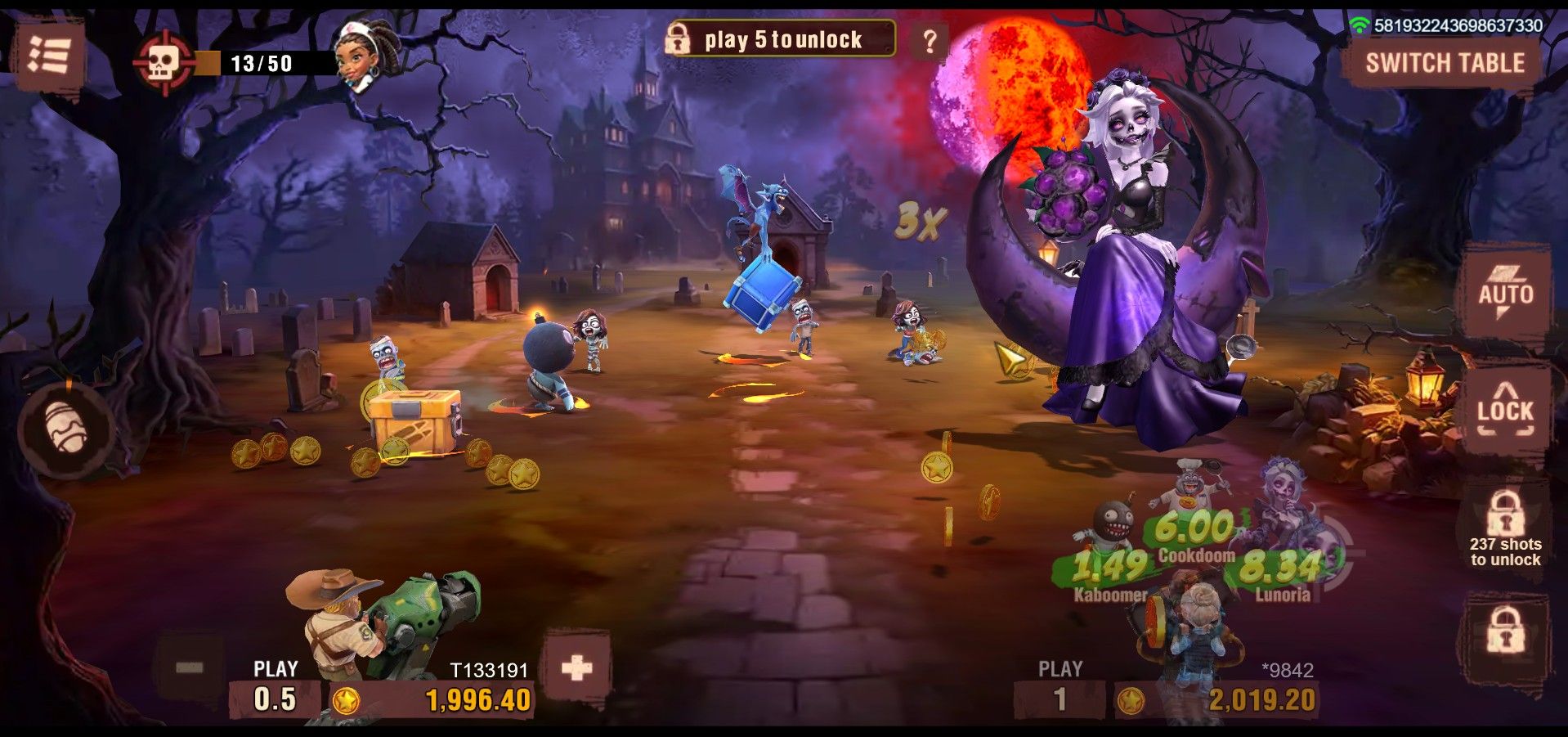 Theme and Design Fortune Zombie 2
